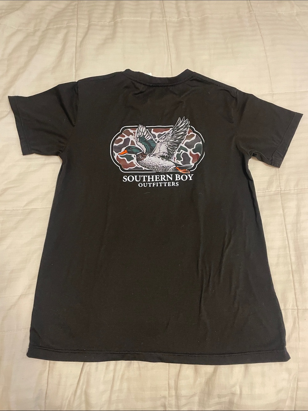 Black Short Sleeve Logo Tee - Picture 6 of 7